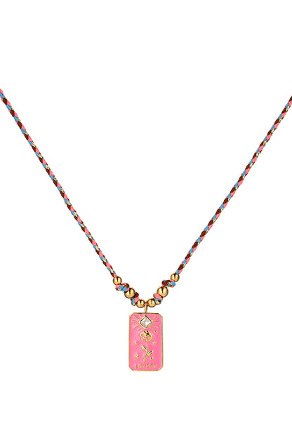 Necklace roses & roll
