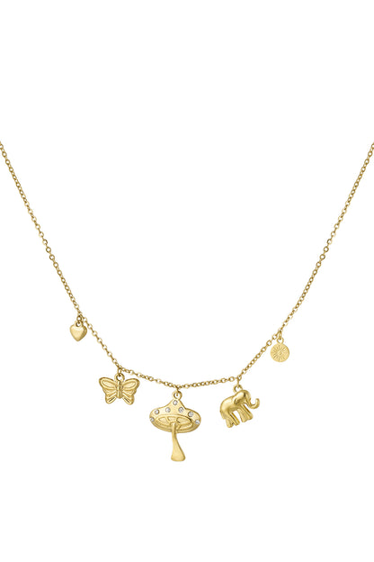 charm necklace angel energy