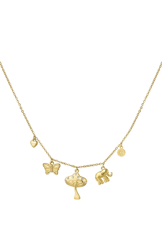 charm necklace angel energy