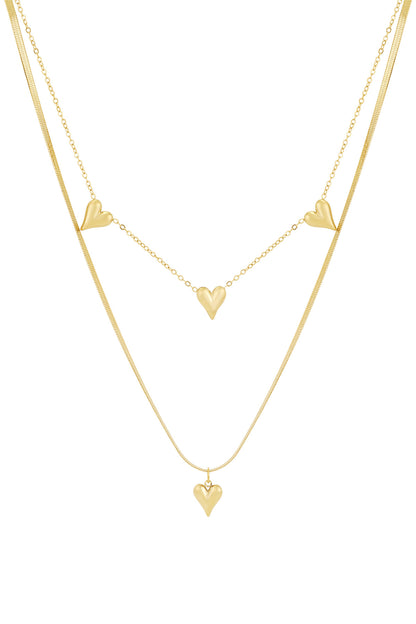 heart to heart necklace