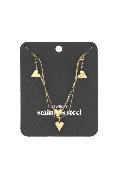heart to heart necklace