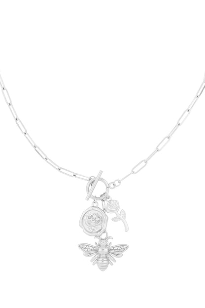bee blossom necklace
