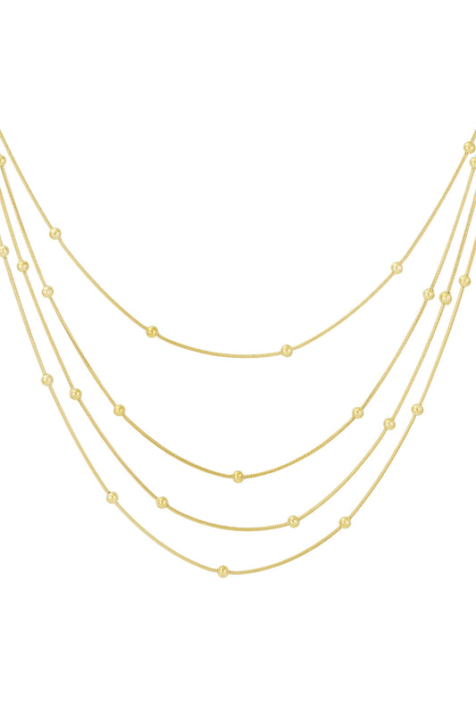 dotty layers necklace