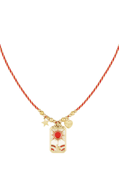 eclipse charm necklace