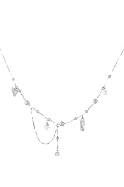 connected love necklace
