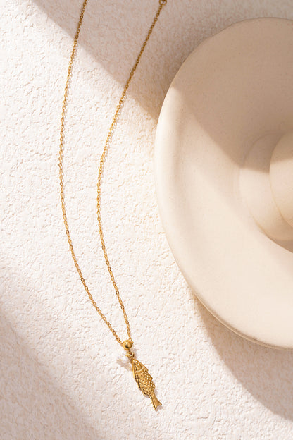 fishy necklace