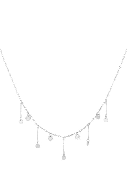 golden glimmer necklace