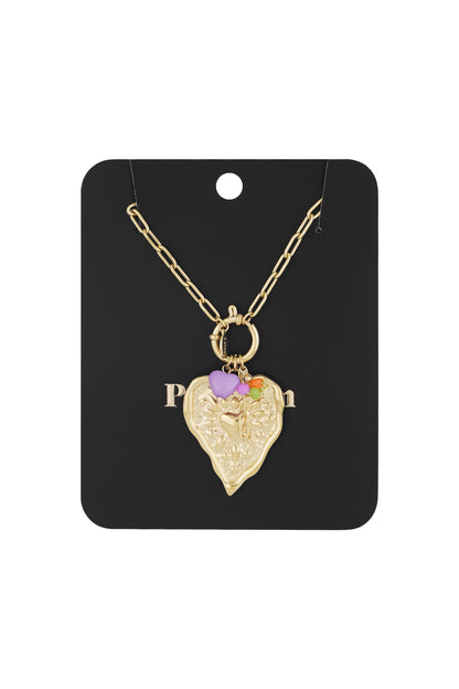 charm necklace lovebook