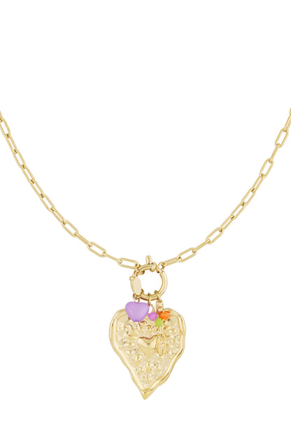 charm necklace lovebook