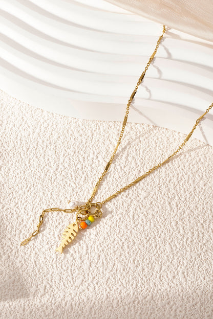fish necklace