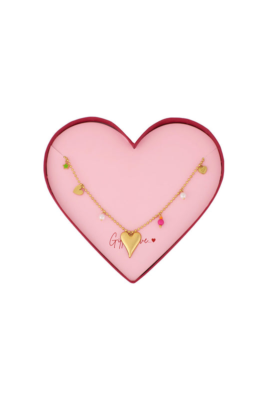 gift of love stainless steel necklace