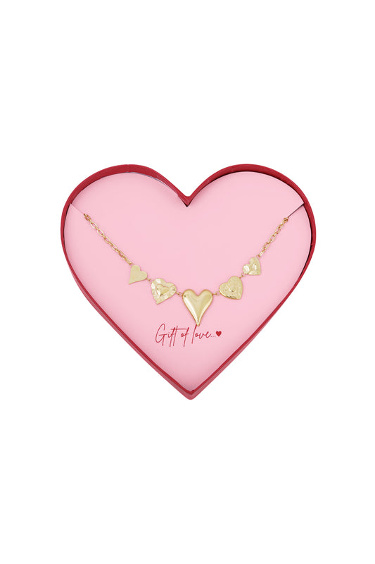 gift of love stainless steel love necklace