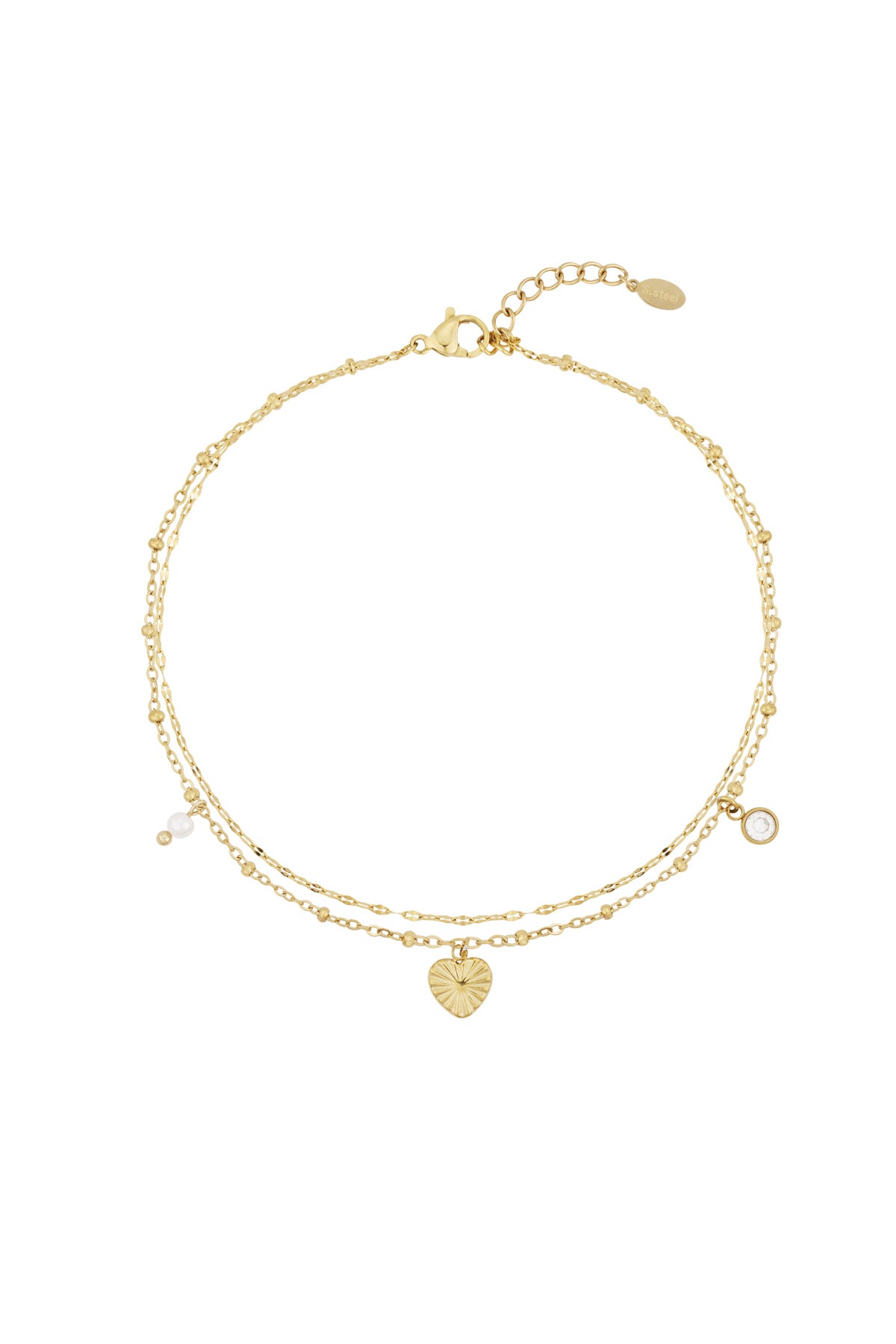 love love love ankle bracelet