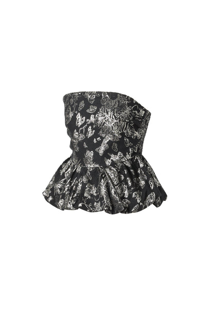 Woven Polyester Fiber Women's Sleeveless Top Elegant Floral Print