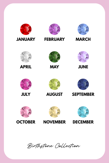 Birthstone earring