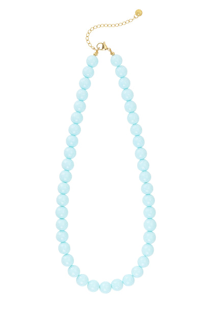 Bold beaded necklace 10mm