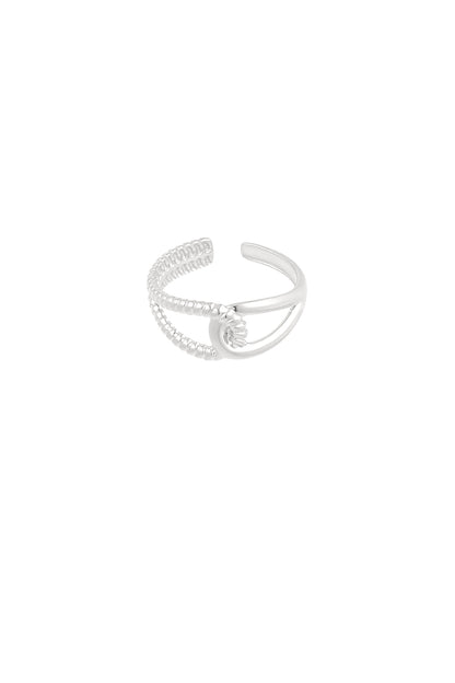 Ring forever connected - Silver Color color
