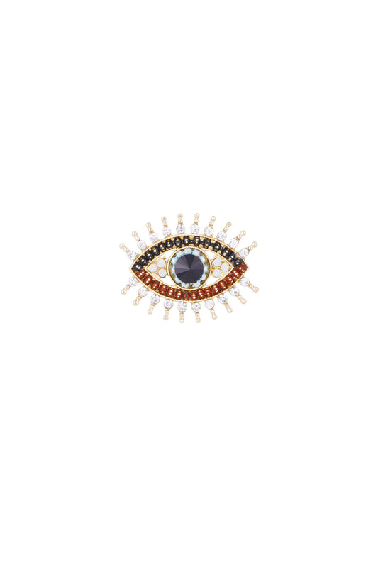 charming eye brooch