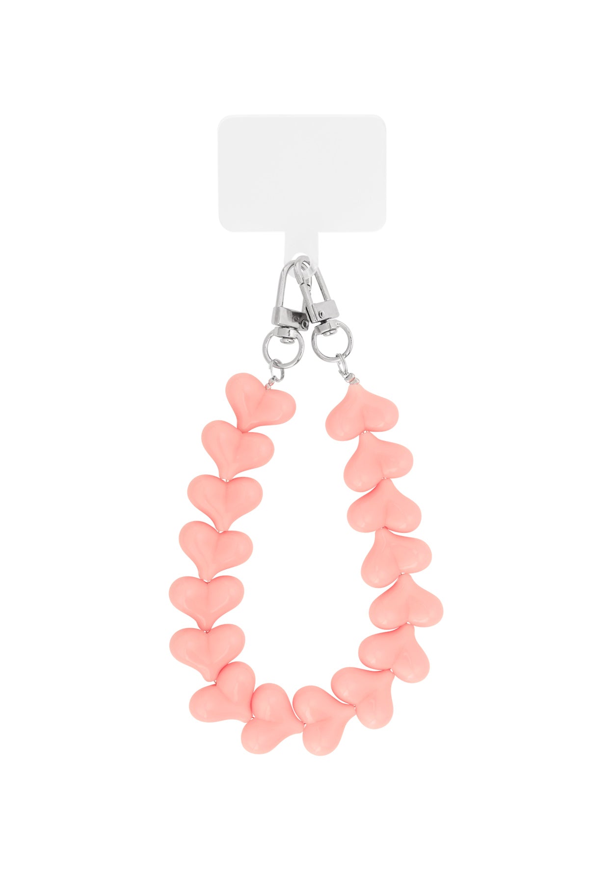 Phone cord hearts