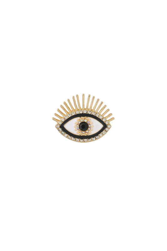 all eyes on you brooch