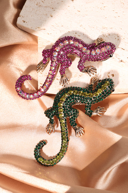 Salamander Brooch