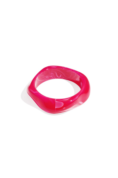 Acrylic Bangles Solid Color Casual Daily Simple Series Women's jewelry