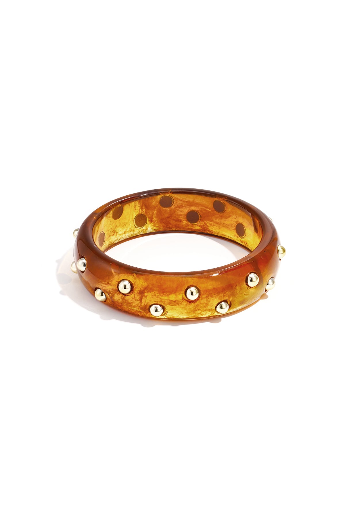 Resin Bangles Solid Color Casual Daily Simple Series Women's jewelry