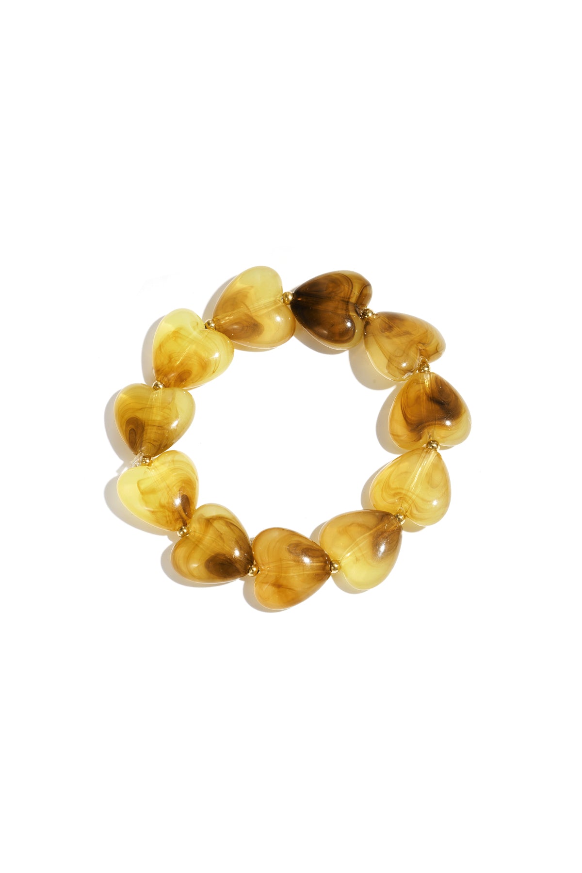 Acrylic Beaded Bracelets Heart Casual Daily Simple Series Women's jewelry