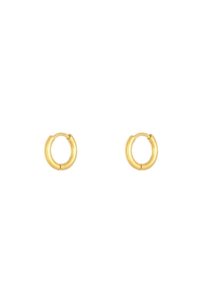 Little Hoops Earrings 1.2cm Stainless Steel