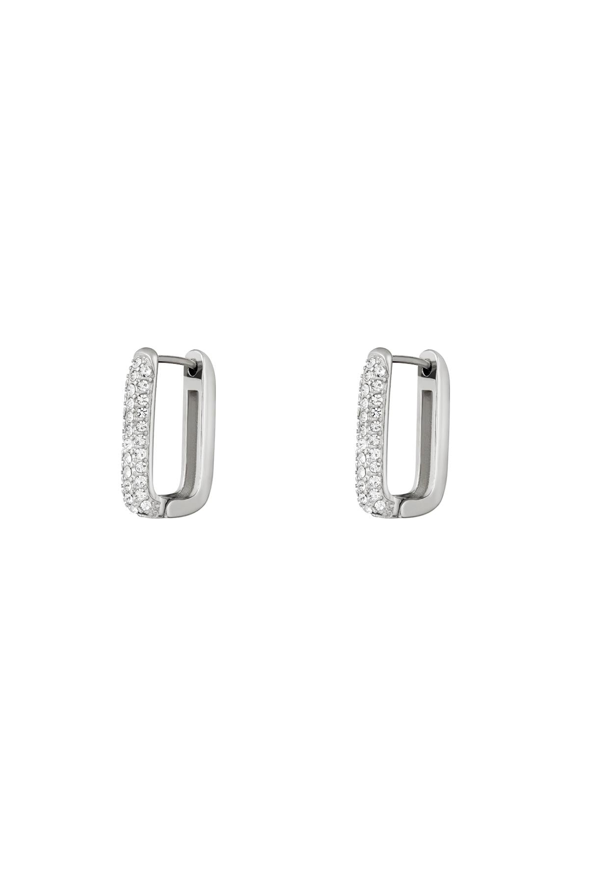 Shimmer Spark Stainless Steel Earrings