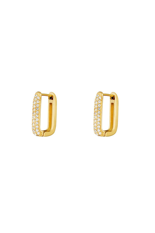 Shimmer Spark Stainless Steel Earrings