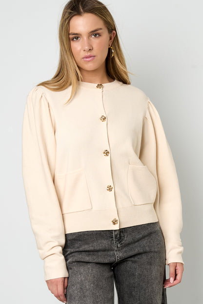 Knitted Viscose Women's Cardigan Fall/Winter Casual Solid Color