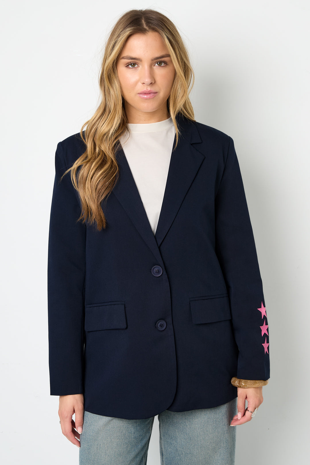 Woven Polyester Fiber Women's Suit Set Casual Letters Design