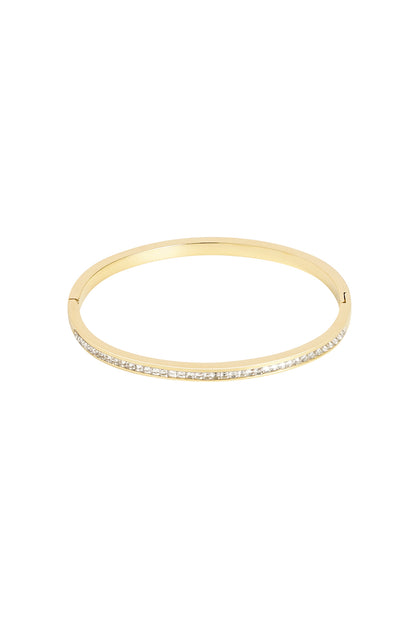 Slave bracelet thin stones