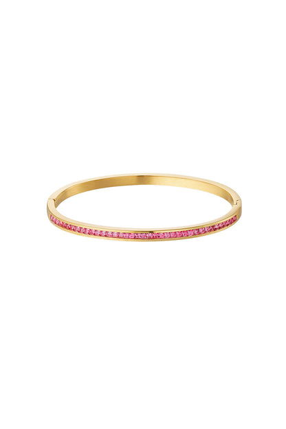 Slave bracelet thin stones