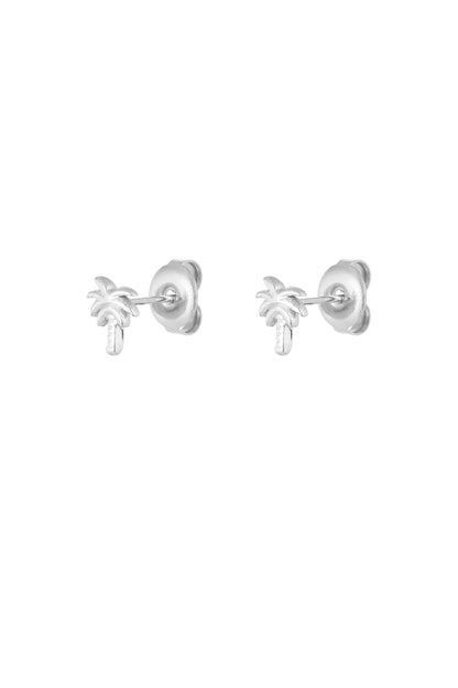 palm tree stud earrings