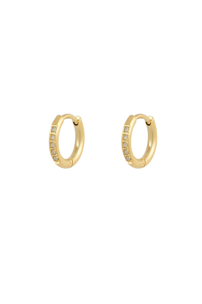 small earrings with stones