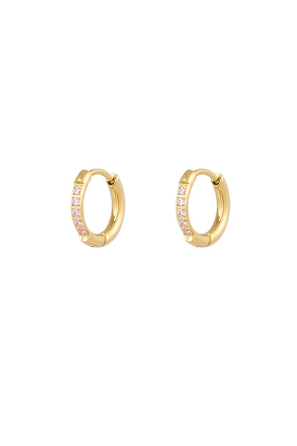 small earrings with stones