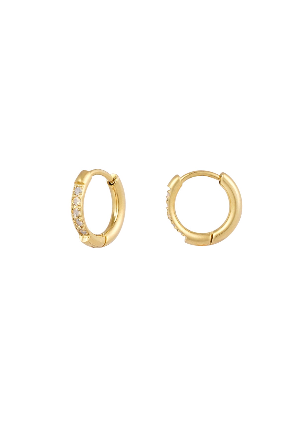 small earrings with stones