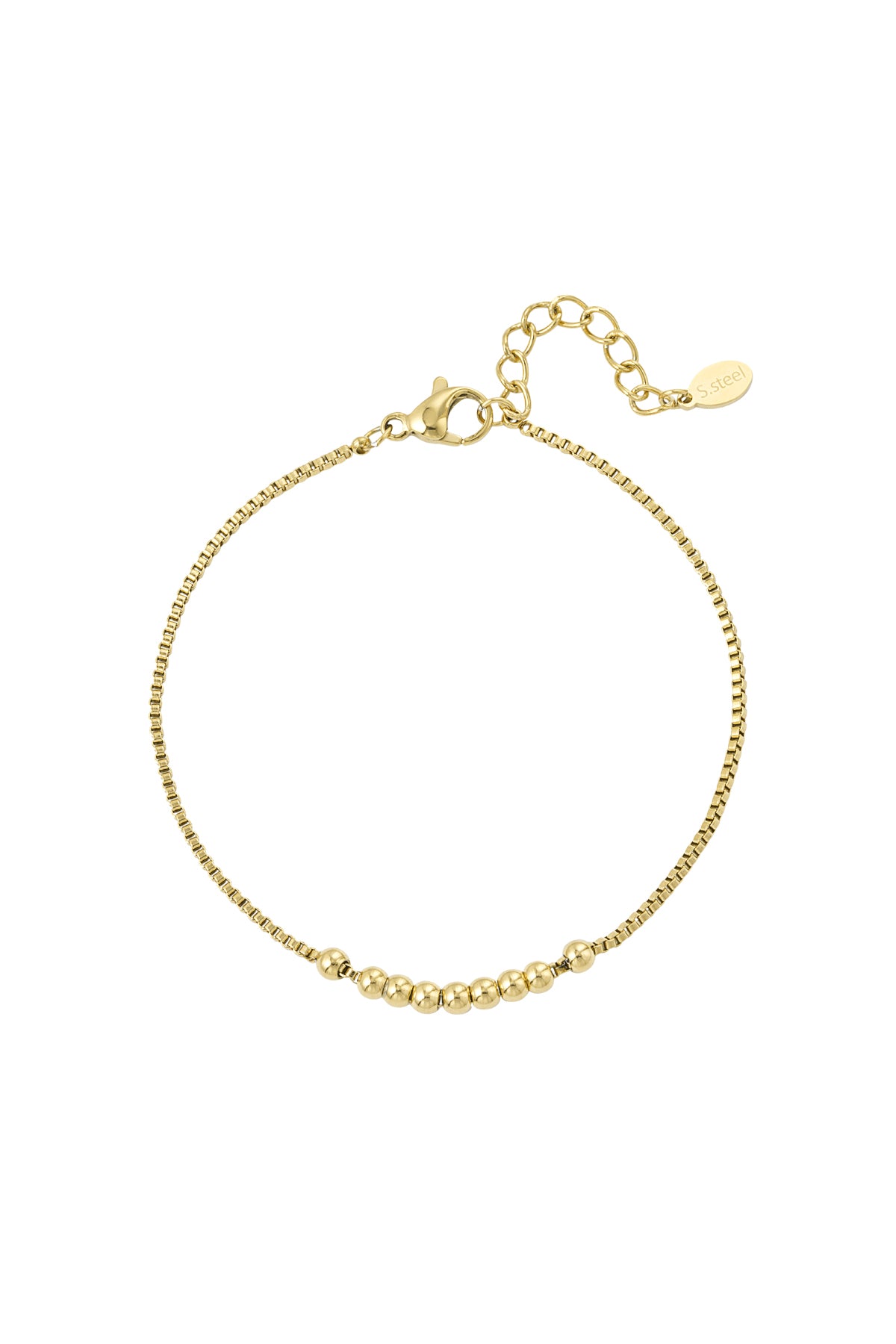 simple bracelet with balls