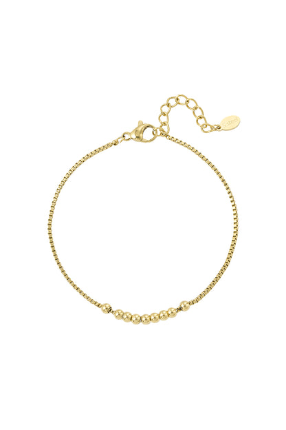 simple bracelet with balls