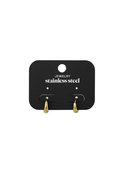 small basic hoop earrings