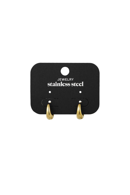 medium basic hoop earrings