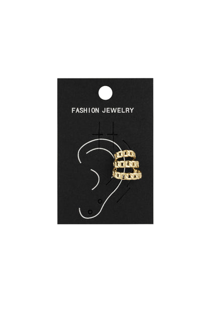 earcuff layered chain