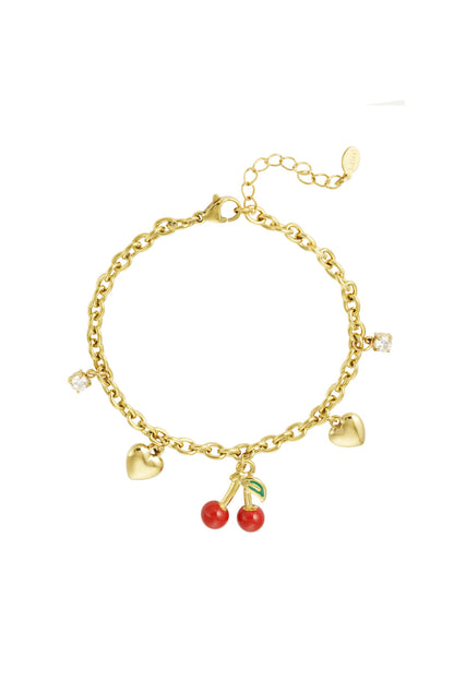 cherish charm bracelet