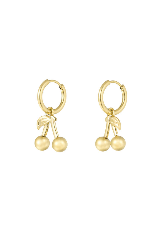 cherry on top earrings
