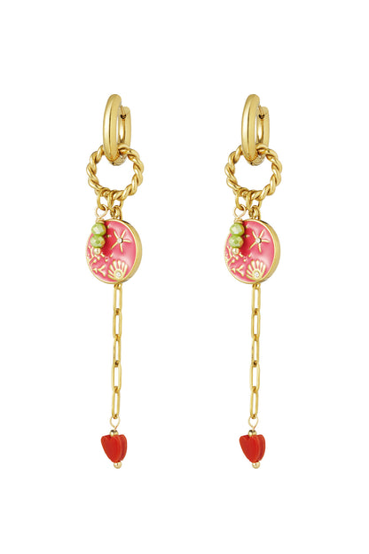 Dazzling day earrings