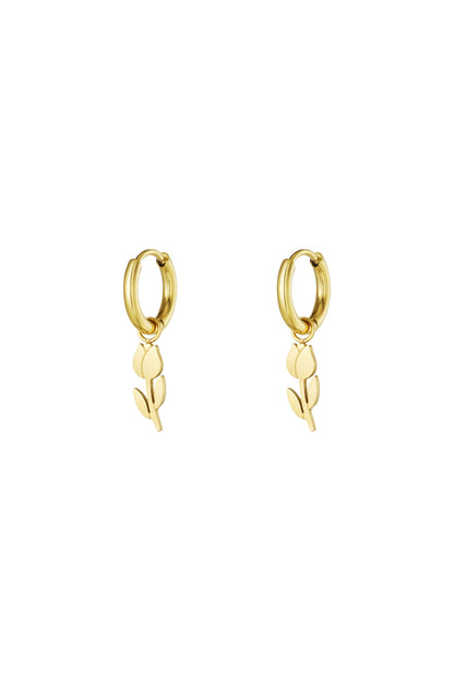 tulip earrings