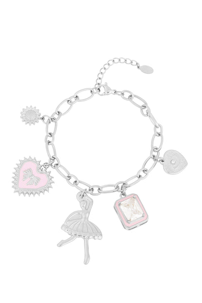 charm bracelet colorful dancer