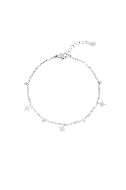 shining stars bracelet - Gold color hallmark